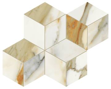 Calacatta Vena Antica Tessere Rombo